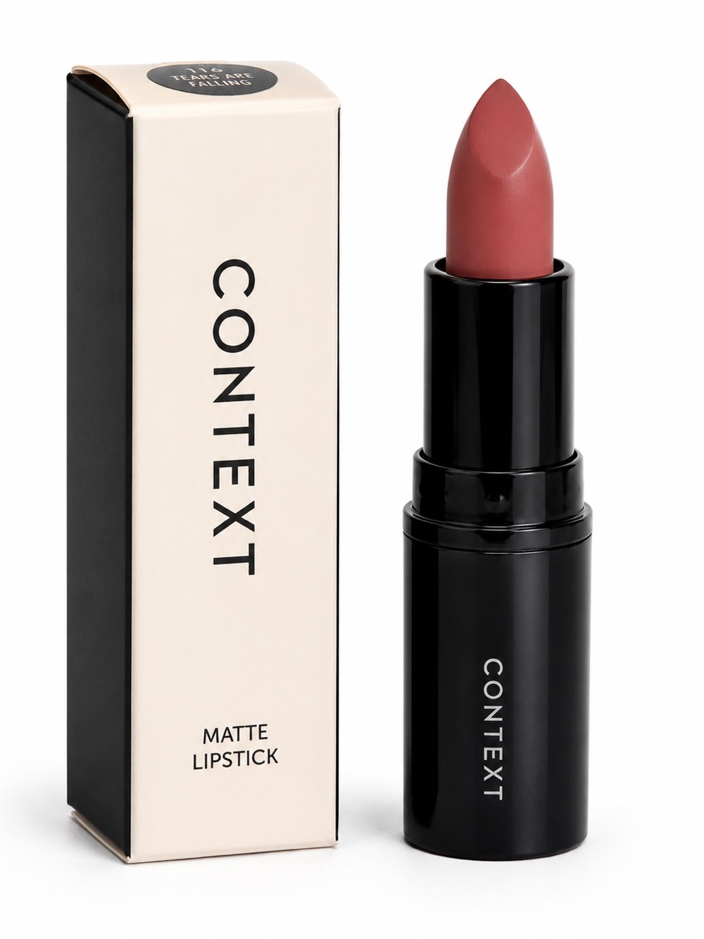 3/$30 CONTEXT Matte Lipstick - 116 Tears Are Falling - BNIB